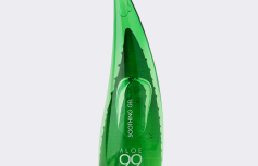 Успокаивающий гель с 99% органическим алоэ вера Holika Holika Aloe Soothing Gel