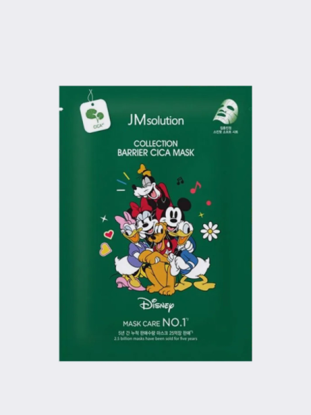 Тканевая маска с экстрактом центеллы JMSolution Disney Collection Barrier Cica Mask Тканевая маска с экстрактом центеллы JMSolution Disney Collection Barrier Cica Mask