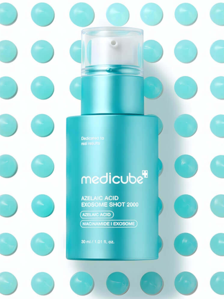 Противовоспалительная сыворотка со спикулами и азелаиновой кислотой Medicube Azelaic Acid Exosome Shot 2000