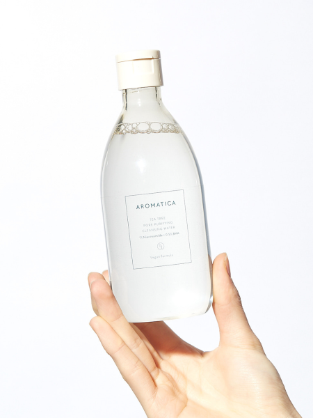Мицеллярная вода для снятия макияжа AROMATICA Tea Tree Pore Purifying Cleansing Water Мицеллярная вода для снятия макияжа AROMATICA Tea Tree Pore Purifying Cleansing Water