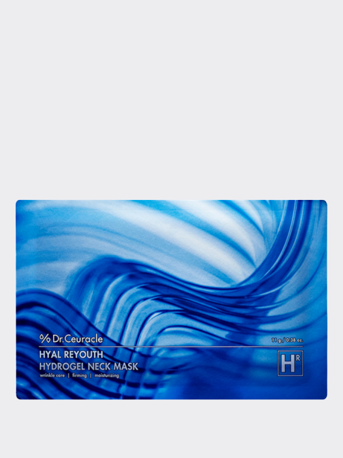 Гидрогелевая лифтинг-маска для шеи Dr.Ceuracle Hyal Reyouth Hydrogel Neck Mask