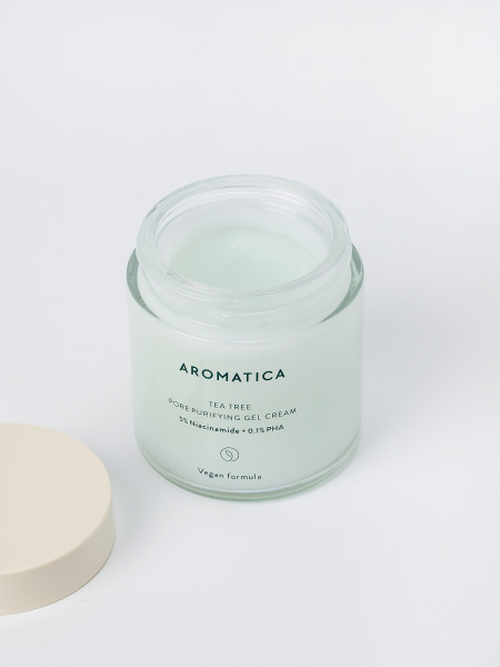 Легкий гель-крем для проблемной кожи AROMATICA Tea Tree Pore Purifying Gel Cream Легкий гель-крем для проблемной кожи AROMATICA Tea Tree Pore Purifying Gel Cream