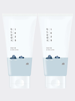 Набор мягких пенок для умывания с морской водой Round Lab 1025 Dokdo Сleanser