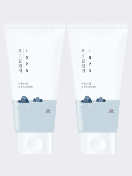 Набор мягких пенок для умывания с морской водой Round Lab 1025 Dokdo Сleanser Набор мягких пенок для умывания с морской водой Round Lab 1025 Dokdo Сleanser