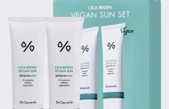 Набор солнцезащитных веганских кремов с центеллой Dr.Ceuracle Cica Regen Vegan Sun Set SPF 50+ PA++++