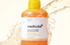 Отшелушивающий тонер с кислотами и экстрактом куркумы Medicube Kojic Acid Turmeric Resurfacing Toner