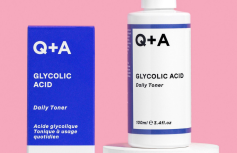 Отшелушивающий тонер для лица с гликолевой кислотой Q+A Glycolic Acid Daily Toner
