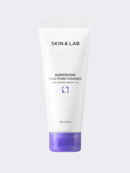 Деликатная пенка для умывания с керамидами SKIN&LAB Barrierderm Mild Foam Cleanser Деликатная пенка для умывания с керамидами SKIN&LAB Barrierderm Mild Foam Cleanser
