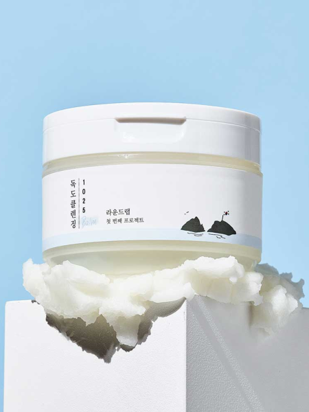 Очищающий гидрофильный бальзам с морской водой Round Lab 1025 Dokdo Cleansing Balm Очищающий гидрофильный бальзам с морской водой Round Lab 1025 Dokdo Cleansing Balm