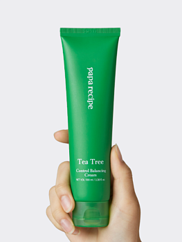 Успокаивающий крем для лица с экстрактом чайного дерева Papa Recipe Tea Tree Control Balancing Cream