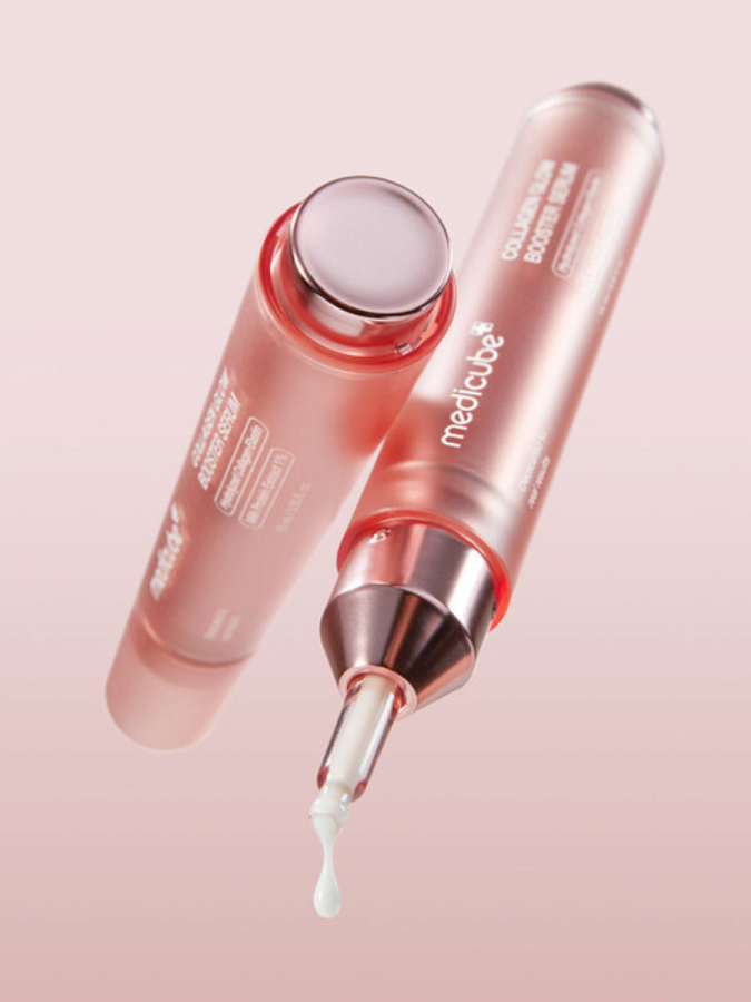 Разглаживающая сыворотка-бустер для сияния кожи с коллагеном Medicube Collagen Glow Booster Serum