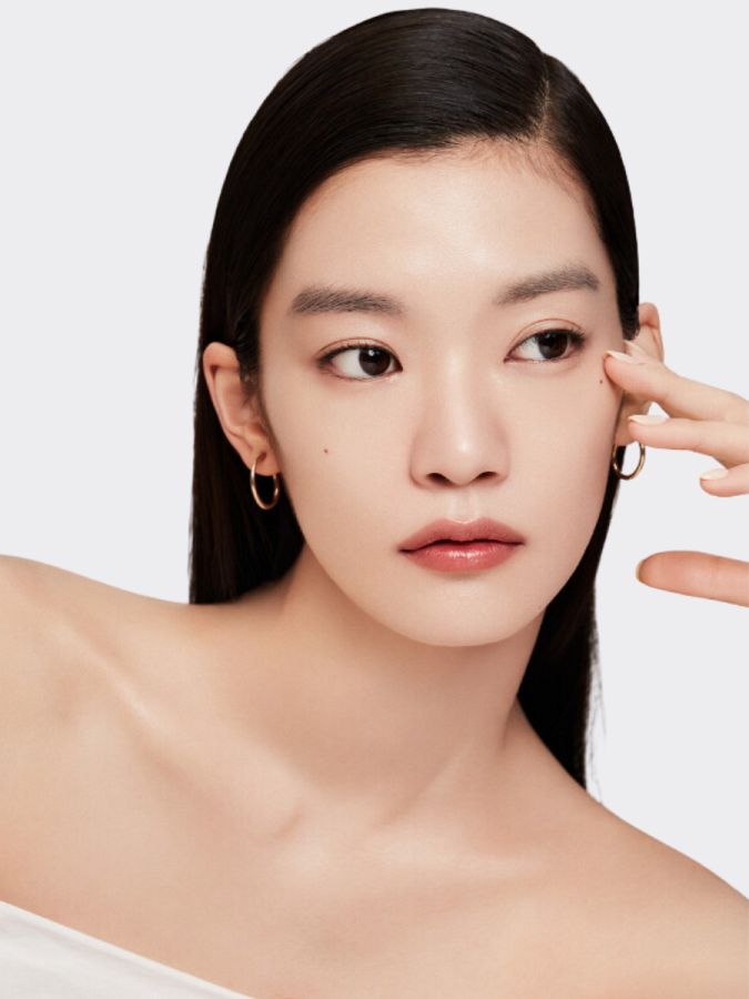 Палетка кремовых корректоров The Saem Cover Perfection Triple Pot Concealer 05 Dark Up Beige