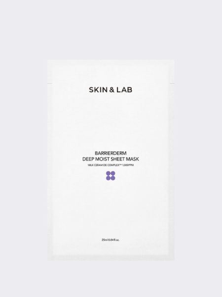 Укрепляющая тканевая маска с молочными протеинами и керамидами SKIN&LAB Barrierderm Deep Moisture Sheet Mask Укрепляющая тканевая маска с молочными протеинами и керамидами SKIN&LAB Barrierderm Deep Moisture Sheet Mask