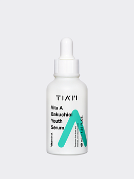 Разглаживающая сыворотка с бакучиолом и витамином А TIAM Vita A Bakuchiol Youth Serum