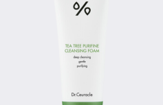 Успокаивающая пенка для умывания с экстрактом чайного дерева Dr.Ceuracle Tea Tree Purifine Cleansing Foam