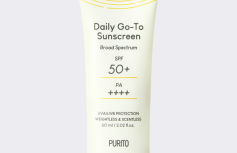 Успокаивающий солнцезащитный крем с экстрактом центеллы Purito Daily Go-To Sunscreen SPF50+ PA++++