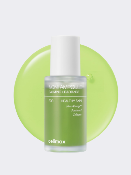 Тонизирующая ампульная сыворотка с экстрактом нони Celimax Noni Ampoule Calming + Radiance