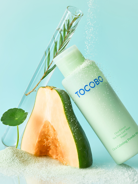 Успокаивающая энзимная пудра с экстрактом центеллы TOCOBO Cica Calming Powder Wash Успокаивающая энзимная пудра с экстрактом центеллы TOCOBO Cica Calming Powder Wash