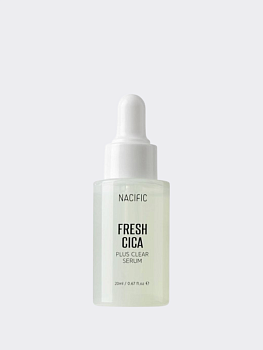 Успокаивающая сыворотка для лица с экстрактом центеллы TRAVEL Nacific Fresh Cica Plus Clear Serum