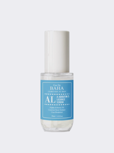 Осветляющая сыворотка с арбутином и растительными экстрактами Cos De BAHA Arbutine 5 Licorice AL Serum Осветляющая сыворотка с арбутином и растительными экстрактами Cos De BAHA Arbutine 5 Licorice AL Serum