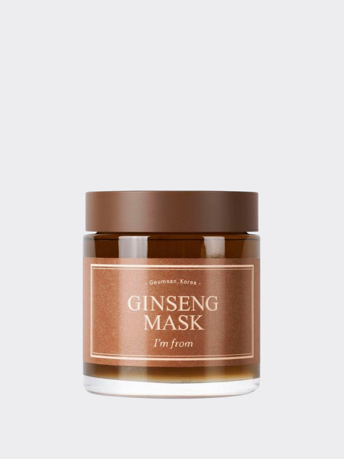 Подтягивающая смываемая маска с женьшенем I'm from Ginseng Mask