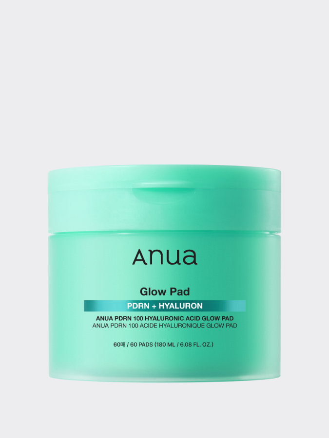 Увлажняющие тонер-пэды с ПДРН и гиалуроновой кислотой ANUA PDRN Hyaluronic Acid Glow Pad