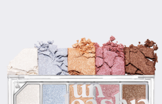 Палетка цветных хайлайтеров UNLEASHIA Mood Shower Face Palette NO.101 Ballerino Shower