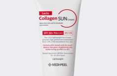 Солнцезащитный крем с лактобактериями и коллагеном MEDI-PEEL Red Lacto Collagen Sun Cream SPF50+ PA++++
