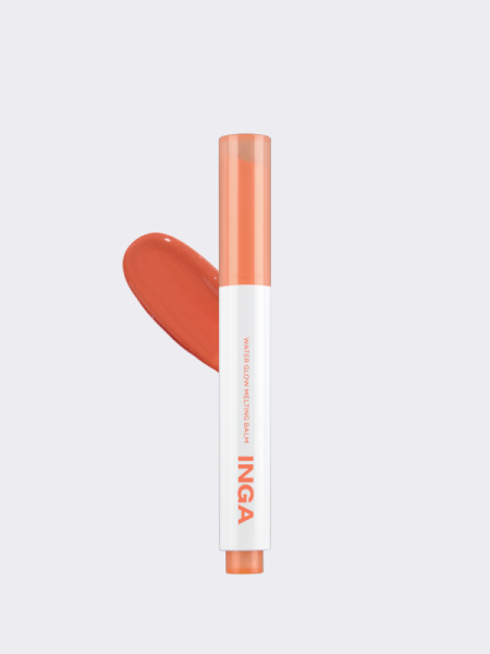 Тающий оттеночный бальзам для губ INGA Water Glow Melting Balm Peach Juice