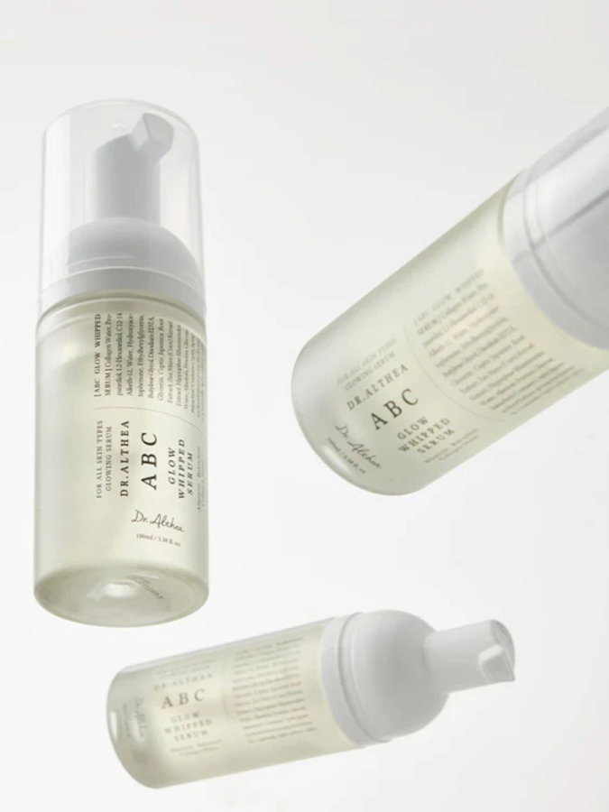 Пузырьковая сыворотка для сияния кожи с бакучиолом и коллагеном Dr.Althea ABC Glow Whipped Serum