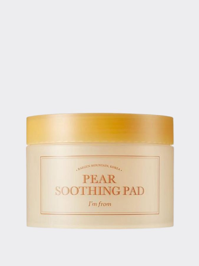 Охлаждающие и успокаивающие тонер-пэды I'm from Pear Soothing Pad