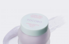 Разогревающая ночная маска для губ с экстрактом лаванды TOCOBO Collagen Boosting Lip Mask