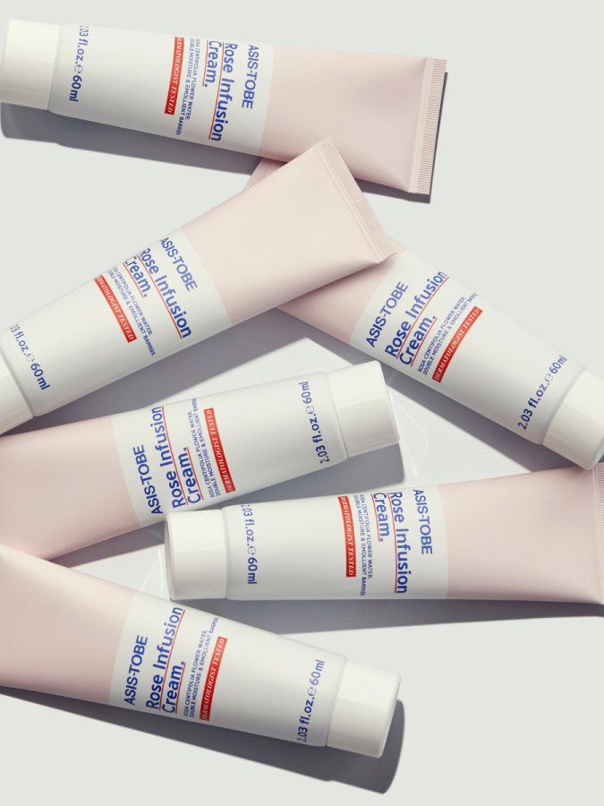Увлажняющий крем для лица с экстрактом розы ASIS-TOBE Rose Infusion Сream