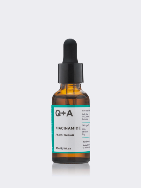 Успокаивающая сыворотка с ниацинамидом Q+A Niacinamide Facial Serum Успокаивающая сыворотка с ниацинамидом Q+A Niacinamide Facial Serum