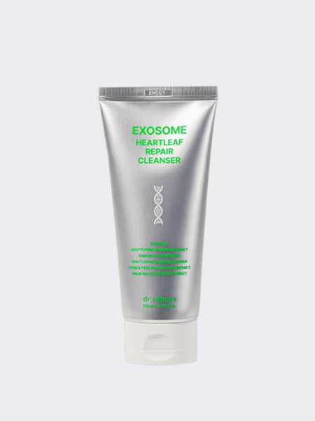 Гель для умывания с экзосомами и экстрактом хауттюйнии DR.REBORN Exosome Heartleaf Repair Cleanser