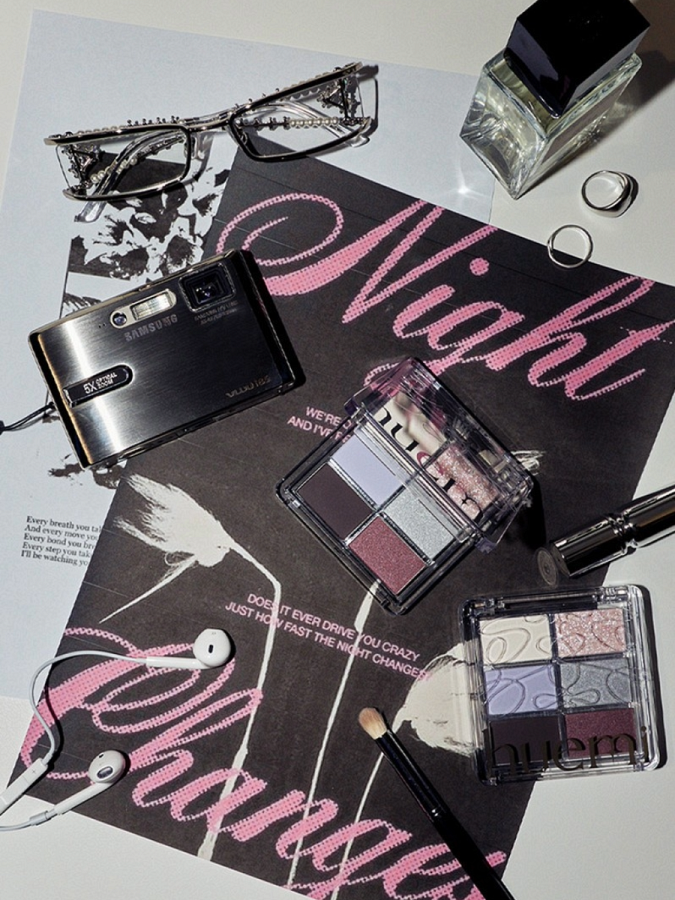 Палетка теней для век Huemi Spot-On Pigment Eye Palette #01 Dusk