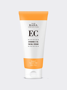 Восстанавливающий крем с витамином Е и ниацинамидом Cos De BAHA EC Vitamin E 5% Facial Cream