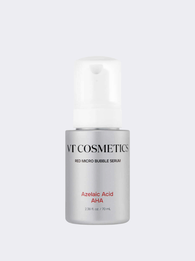 Отшелушивающая пузырьковая сыворотка с кислотами VT Az AHA Red Micro Bubble Serum