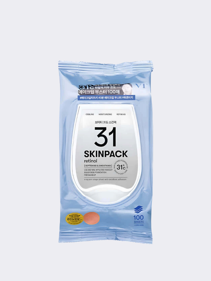 Обновляющие тонер-диски с ретинолом и пептидами  VT Smooth Skin Pack Retinol