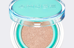 Тональный кушон с матовым финишем AMUSE Meta Fixing Vegan Cushion SPF 45 PA++ 1.5 Natural