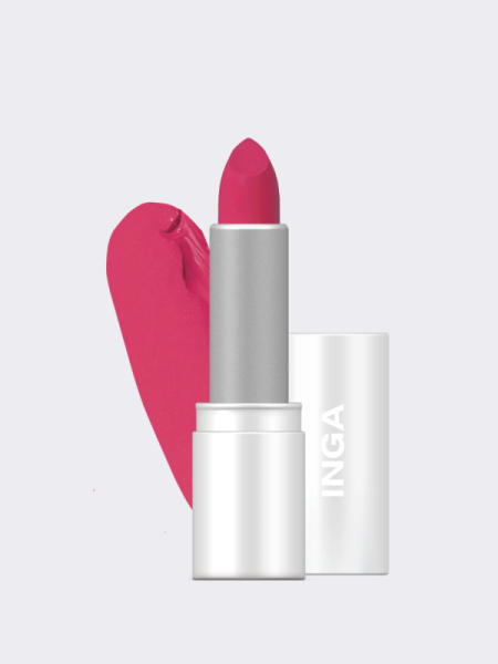 Помада для губ с полуматовым финишем INGA Powder Blur Lipstick Pink In The City Помада для губ с полуматовым финишем INGA Powder Blur Lipstick Pink In The City