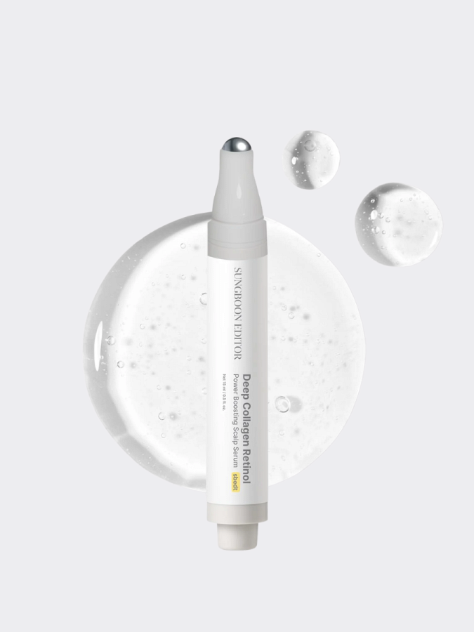 Сыворотка для кожи головы с коллагеном и ретинолом Sungboon Editor Deep Collagen Retinol Power Boosting Scalp Serum