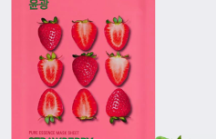 Освежающая тканевая маска с экстрактом клубники Holika Holika Pure Essence Mask Sheet Strawberry