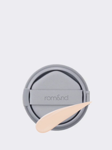 Рефил для кушона с матовым финишем в светлом оттенке rom&nd Nu Zero Cushion 01 Porcelain 17 SPF24 PA++ REFILL