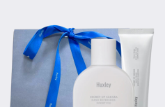 Набор: крем для рук + антисептик Huxley Perfume Hand Cream & Refresher Set