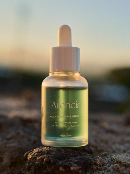 Осветляющая сыворотка с экстрактом иссопа и ниацинамидом Arencia Holy Hyssop Serum 12