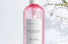 Смягчающее гидрофильное масло для очищения кожи с экстрактом вишнёвых цветов GRAYMELIN Fresh Cherry Blossom Cleansing Oil
