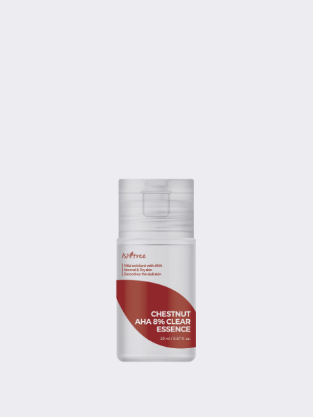 МИНИ Отшелушивающая эссенция IsNtree Chestnut AHA 8% Clear Essence МИНИ Отшелушивающая эссенция IsNtree Chestnut AHA 8% Clear Essence