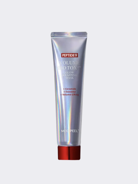 Разглаживающая маска-плёнка для лица с пептидным комплексом MEDI-PEEL Volume Bio Tox Glow Wrapping Mask Pro Разглаживающая маска-плёнка для лица с пептидным комплексом MEDI-PEEL Volume Bio Tox Glow Wrapping Mask Pro