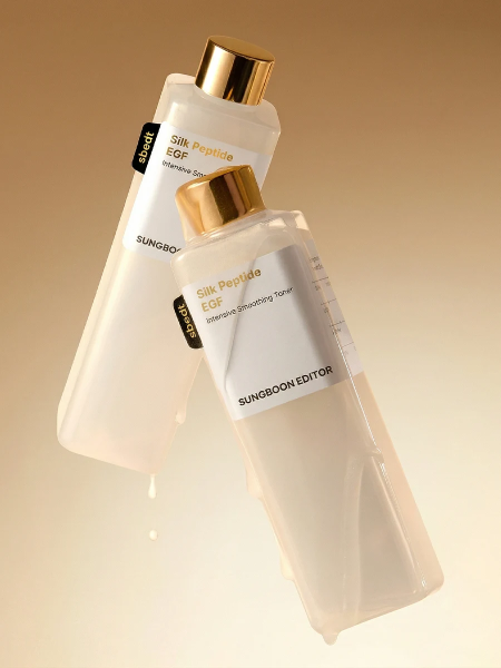 Восстанавливающий тонер с пептидами Sungboon Editor Silk Peptide EGF Intensive Smoothing Toner